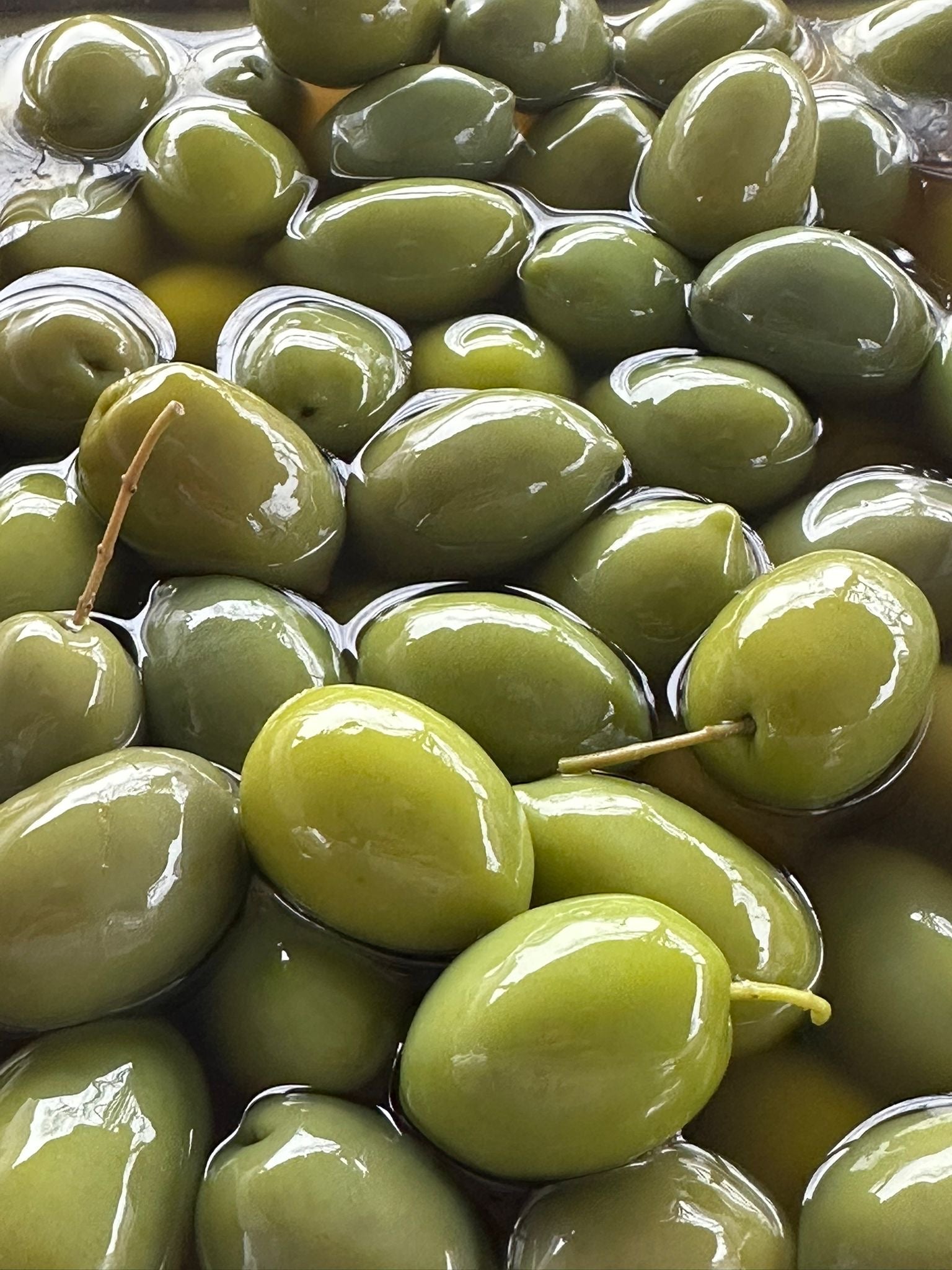 Green Cerignola Olives