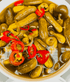 Flaming Dill Pickles