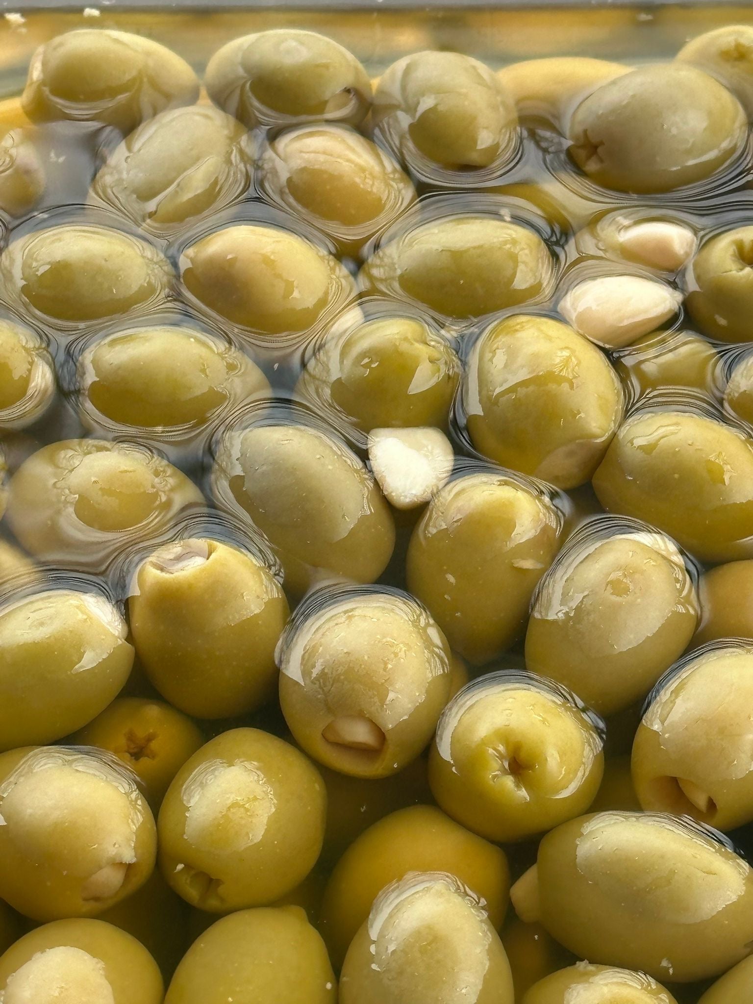 Garlic Stuffed Olives