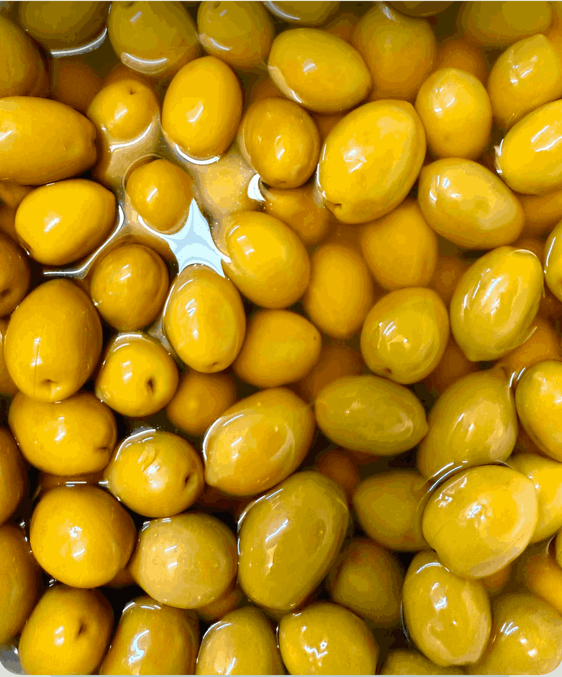 Green Cracked Olives