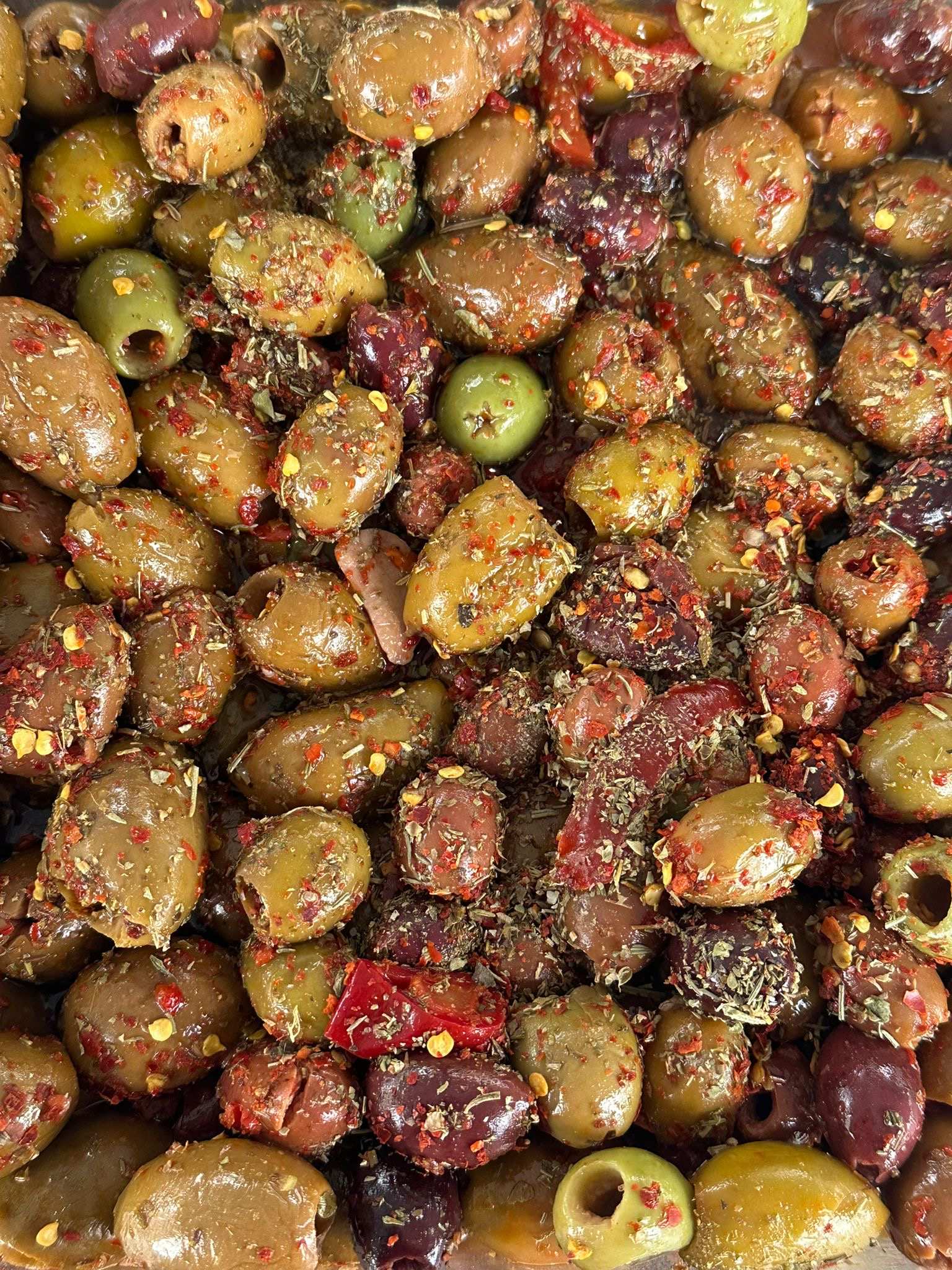 Hot & Spicy Olive Combo