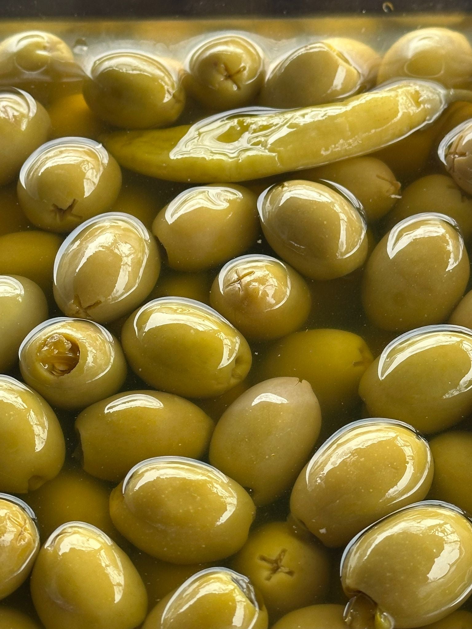 Jalapeno Stuffed Olives