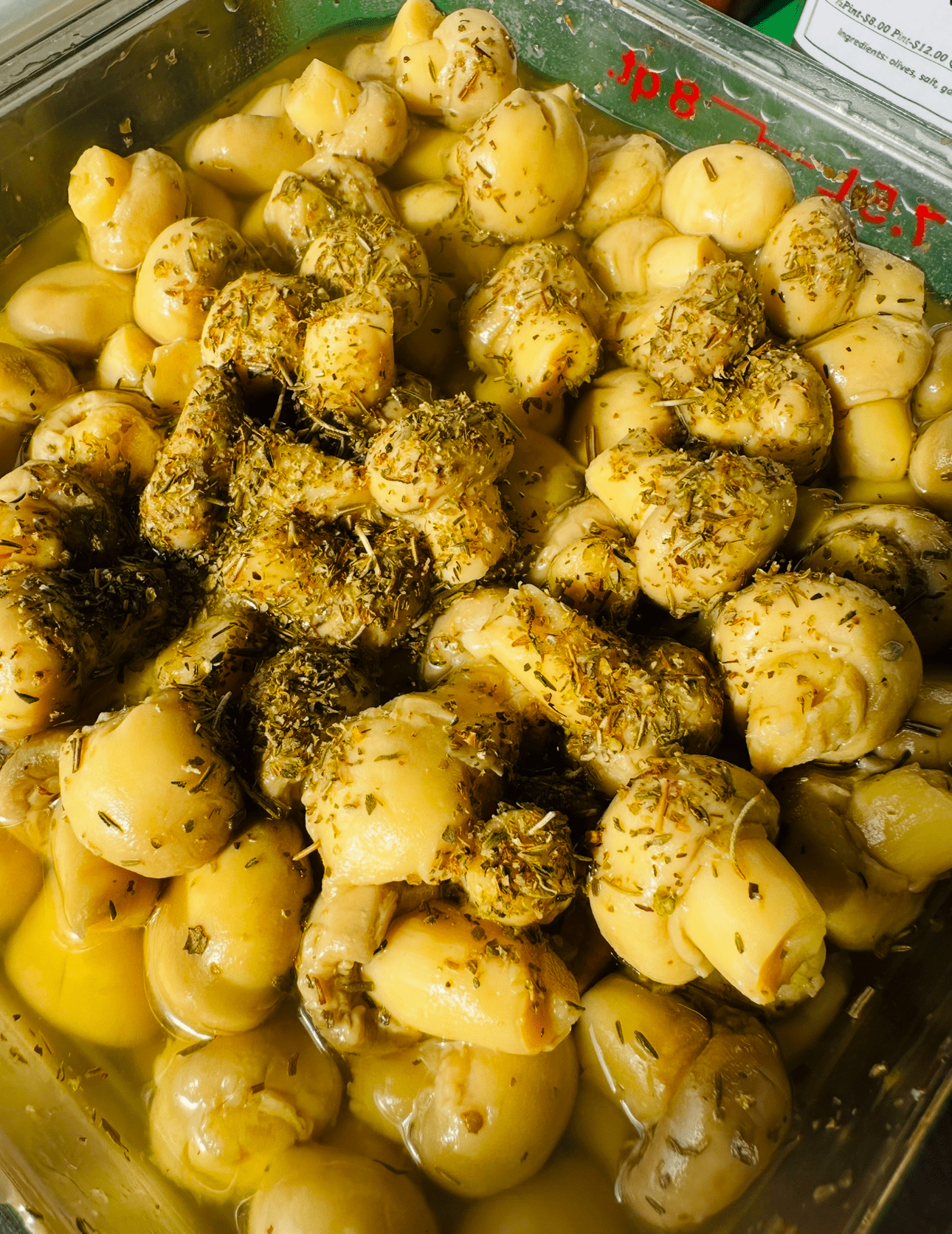 Marinated Mushrooms